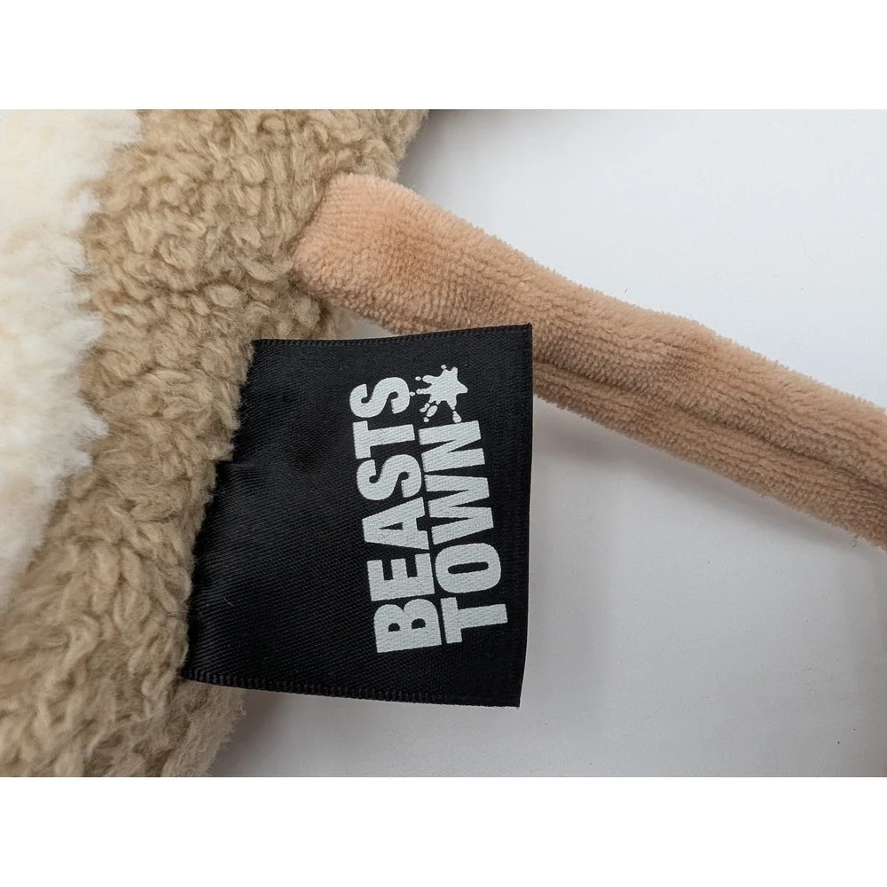 Sigikid Beasts Town Lazy Bunny Plush Tan Rabbit Long Ears 15 Inch Stuffed Animal
